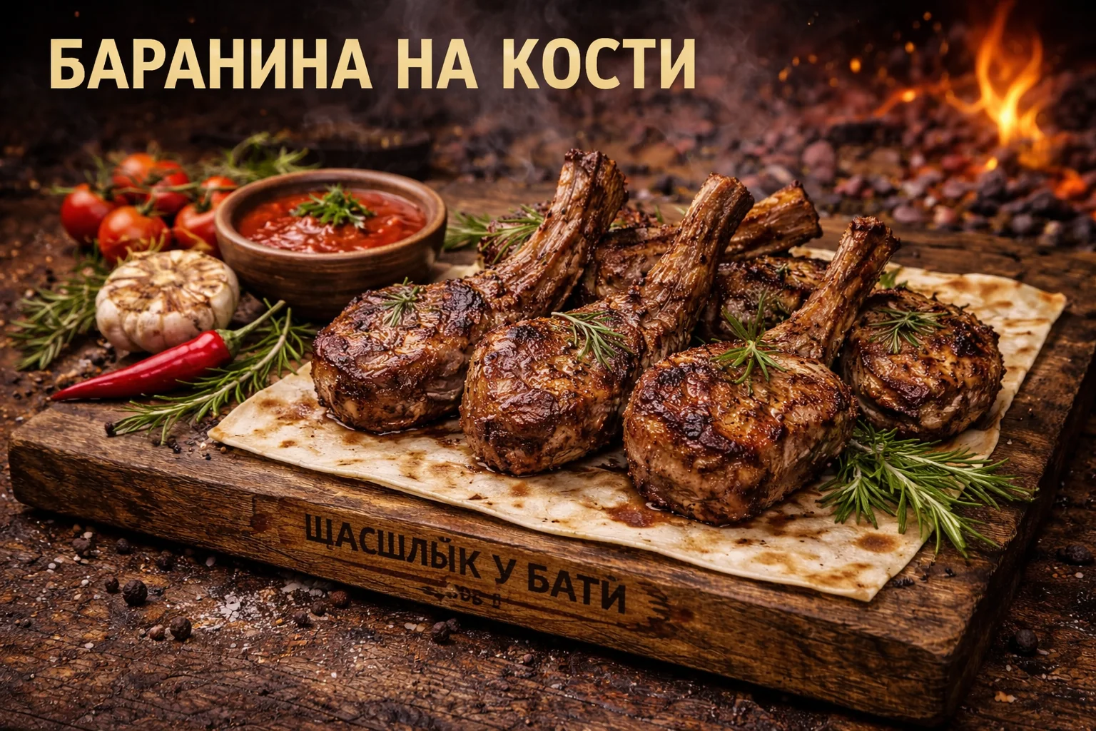 Баранина на кости