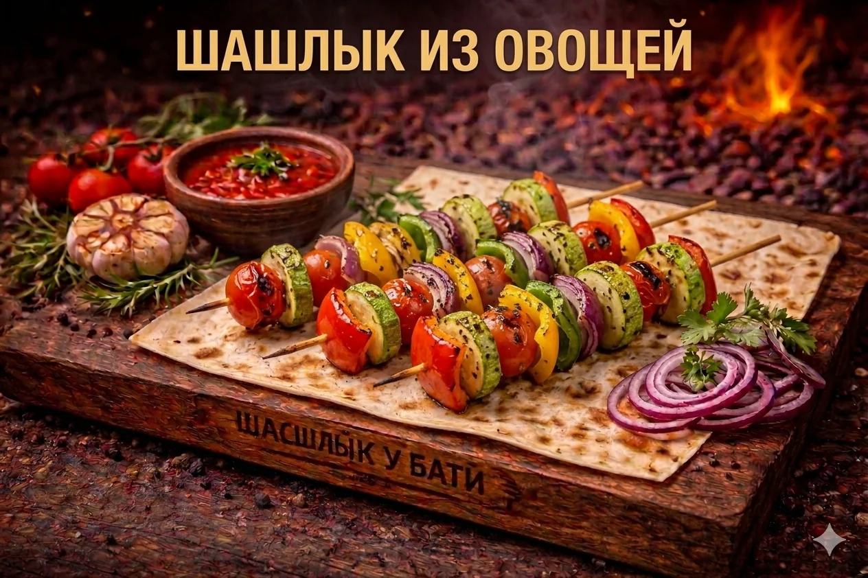 Шашлык из овощей